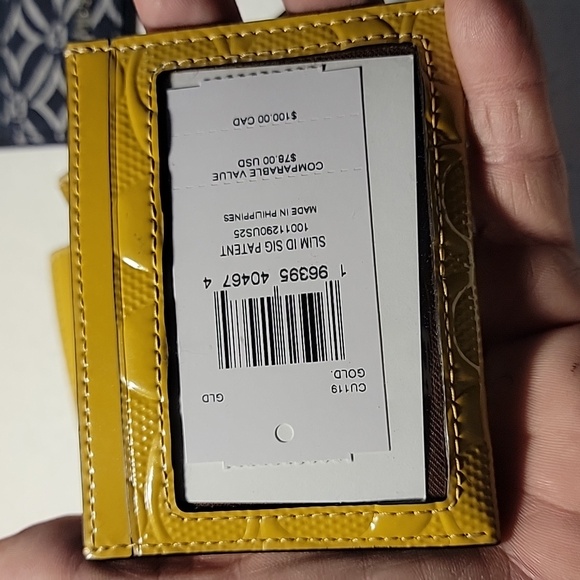 New Coach CARDHOLDER - Picture 2 of 6